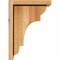 Ekena Millwork New Brighton Rough Sawn Corbel w/Backplate, Western Red Cedar, 8"W x 10"D x 14"H COR08X10X14NEB01RWR - alternate 2